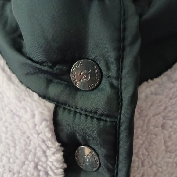 Peloton Women's Size Medium Caviar Warm Sherpa Sweater Long Sleeve Pocket Purple - Picture 5 of 15